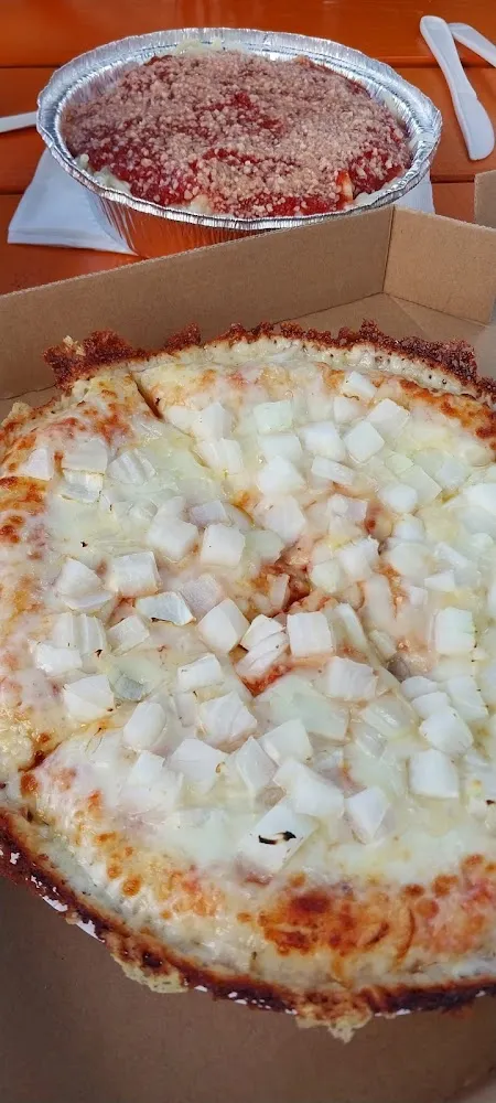 Pizza de Cebolla Y Queso